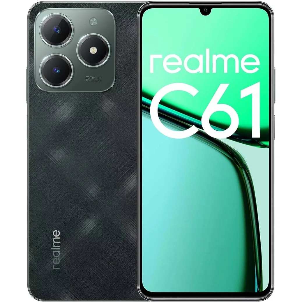 گوشی موبایل ریلمی c61 حافظه 256 گیگابایت رم 8 گیگابایت نمای ۲