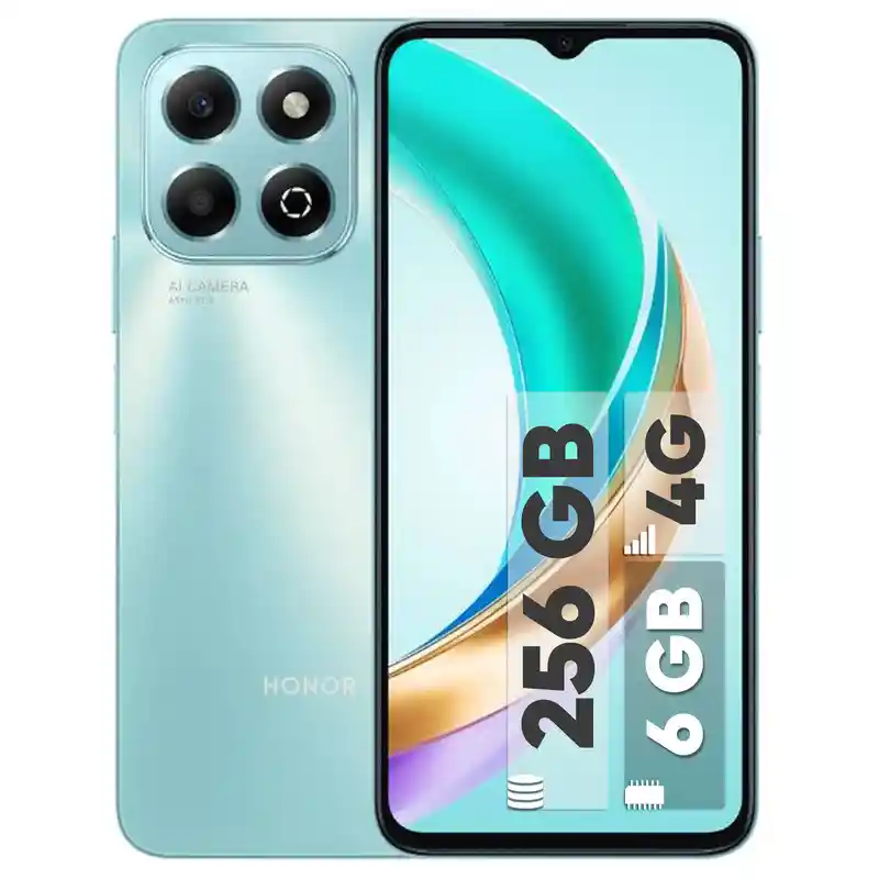 گوشی موبایل آنر x6b حافظه 256 گیگابایت رم 6 گیگابایت