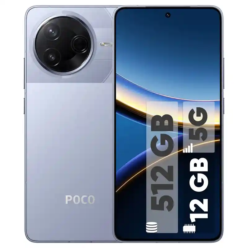 گوشی موبایل شیائومی poco F7 pro حافظه 512 گیگابایت رم 12 گیگابایت نمای ۵