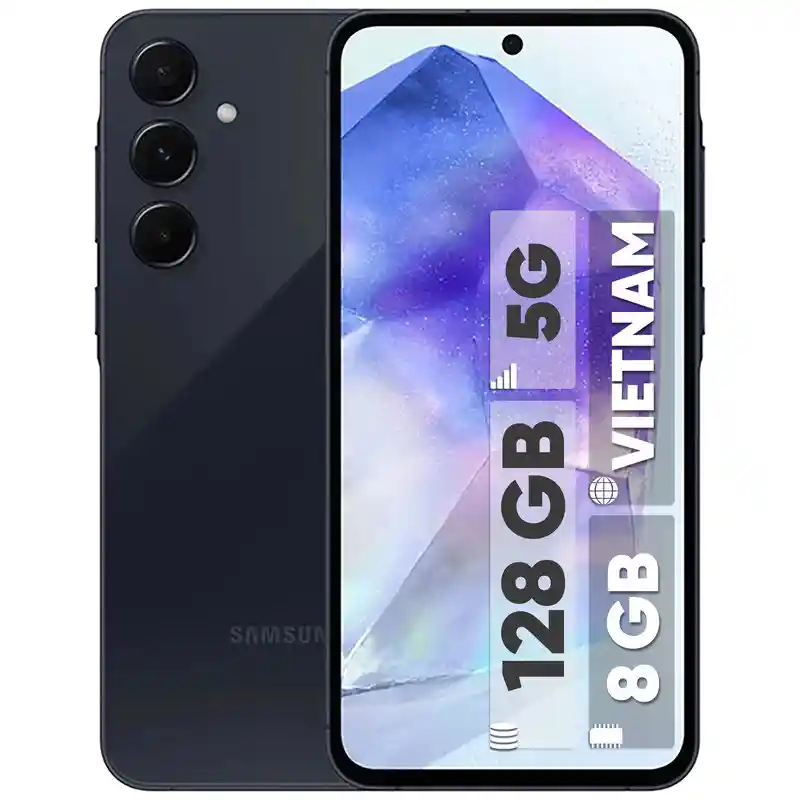 گوشی موبایل سامسونگ Galaxy A55 حافظه 128 گیگابایت رم 8 گیگابایت نمای ۲